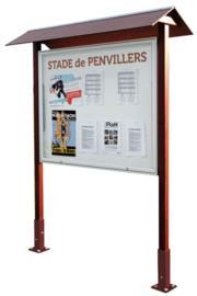 Plafó informatiu exterior natura