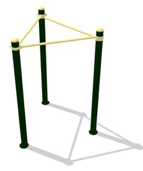 Parc Calistenia Workout triangle NT73TR