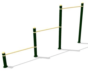 norten, baloiços esportivos, aparatos esportivo ar livre, aparatos esporte exterior, maiores, calistenia, calistenia street workout, street fitness, crossfit, crossfit street workout, Barra tripla, calistenia NT73T