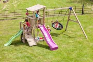 Parc infantil Cascade amb gronxador doble