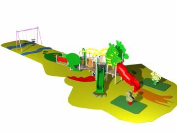 Projecte de parc infantil Drac