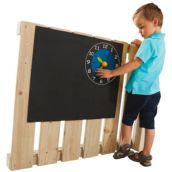 Pissarra amb rellotge