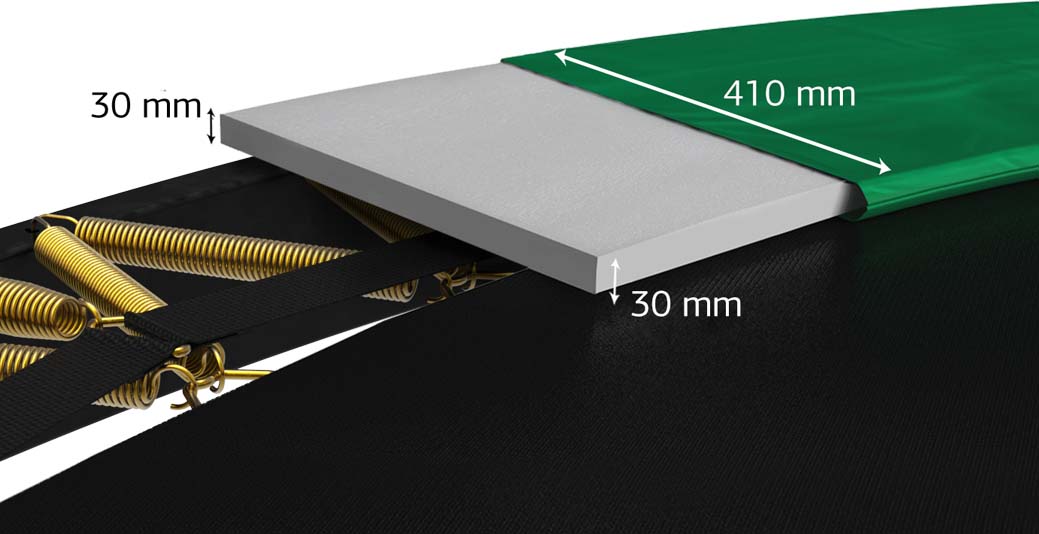 protector de muelles cama elástica berg champion