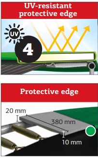 padding trampolín berg favorit