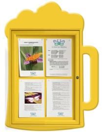 panel informativo, menú carta restaurante exterior, vitincom, procity