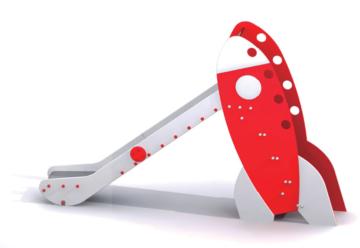 Tobogan Coet Gran es un tobogan molt llampant, molt viu i estimula la imaginació dels més petits