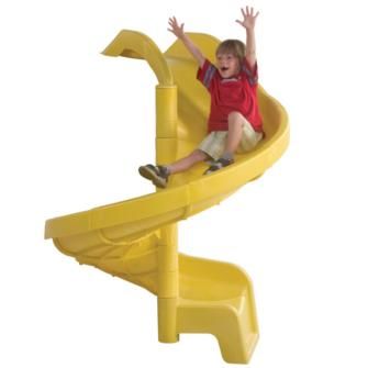 toboganes en espiral HDPE