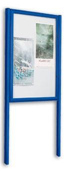 vitrinas con pés, vitrinas exteriores, vitincom, procity, soporte informação exterior, 