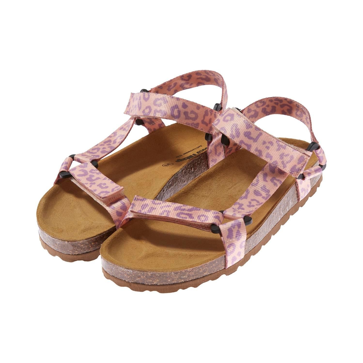 SANDALIA BIO TIRAS ANIMAL PRINT