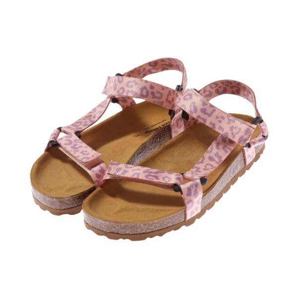 SANDALIA BIO TIRAS ANIMAL PRINT