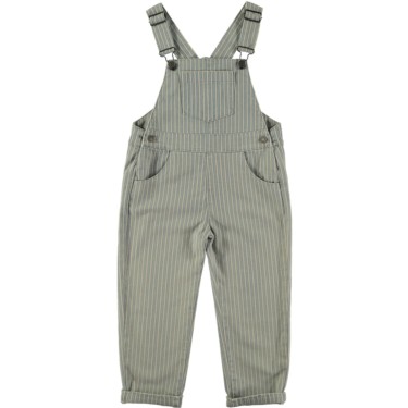 STRIPED JEANS OVERALL 1