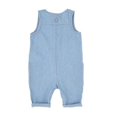 CHAMBRAY BABY OVERALL