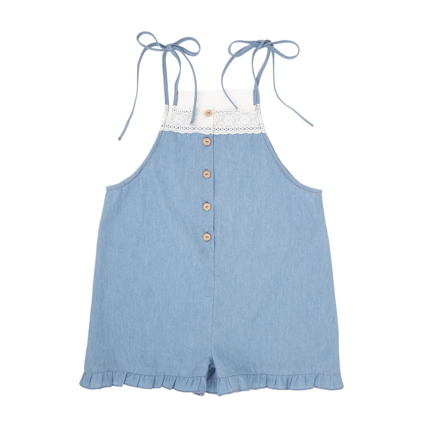 Chambray Denim Jumpsuit