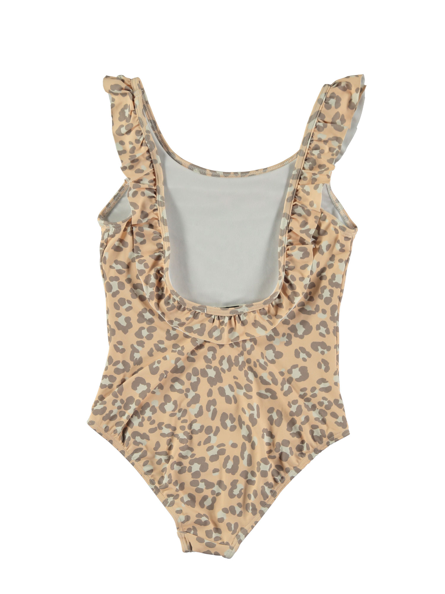 ANIMAL PRINT SWIMSUIT WITH RUFFLED STRAPS 3