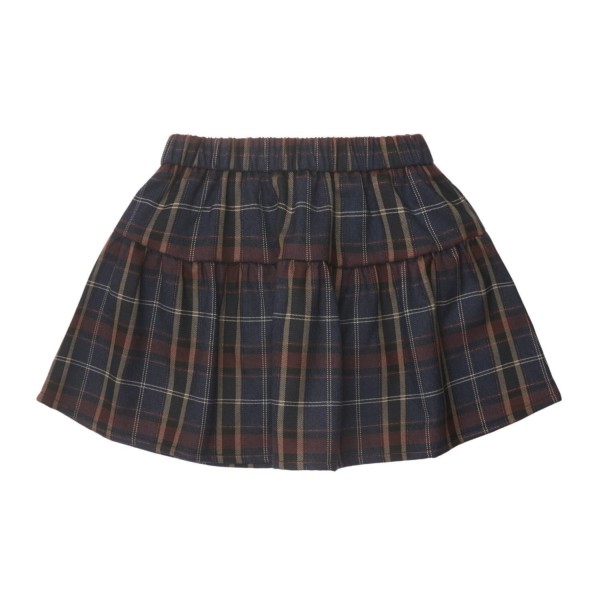 Mini checkered skirt