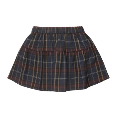 Mini checkered skirt