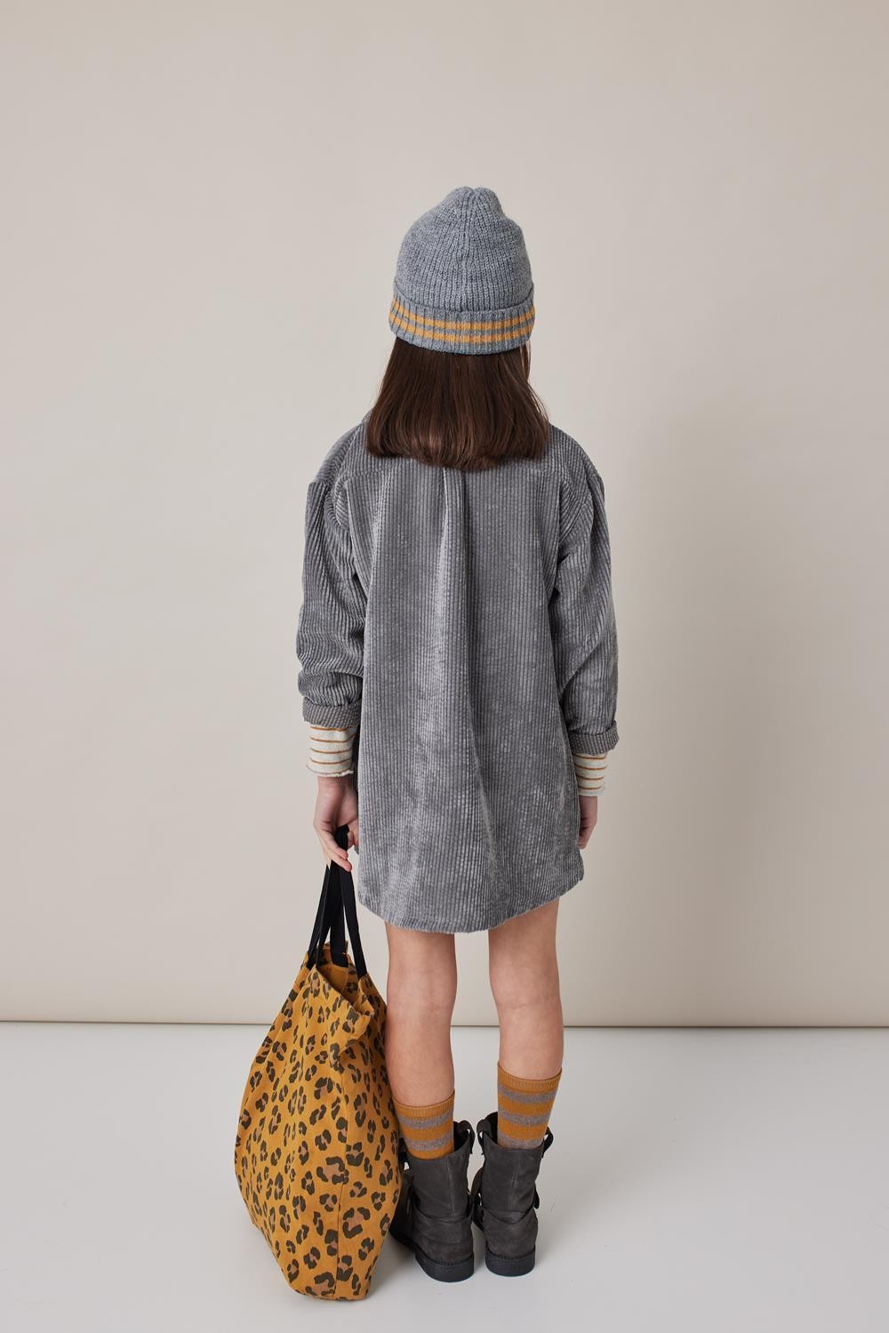 CORDUROY SHIRT DRESS 4
