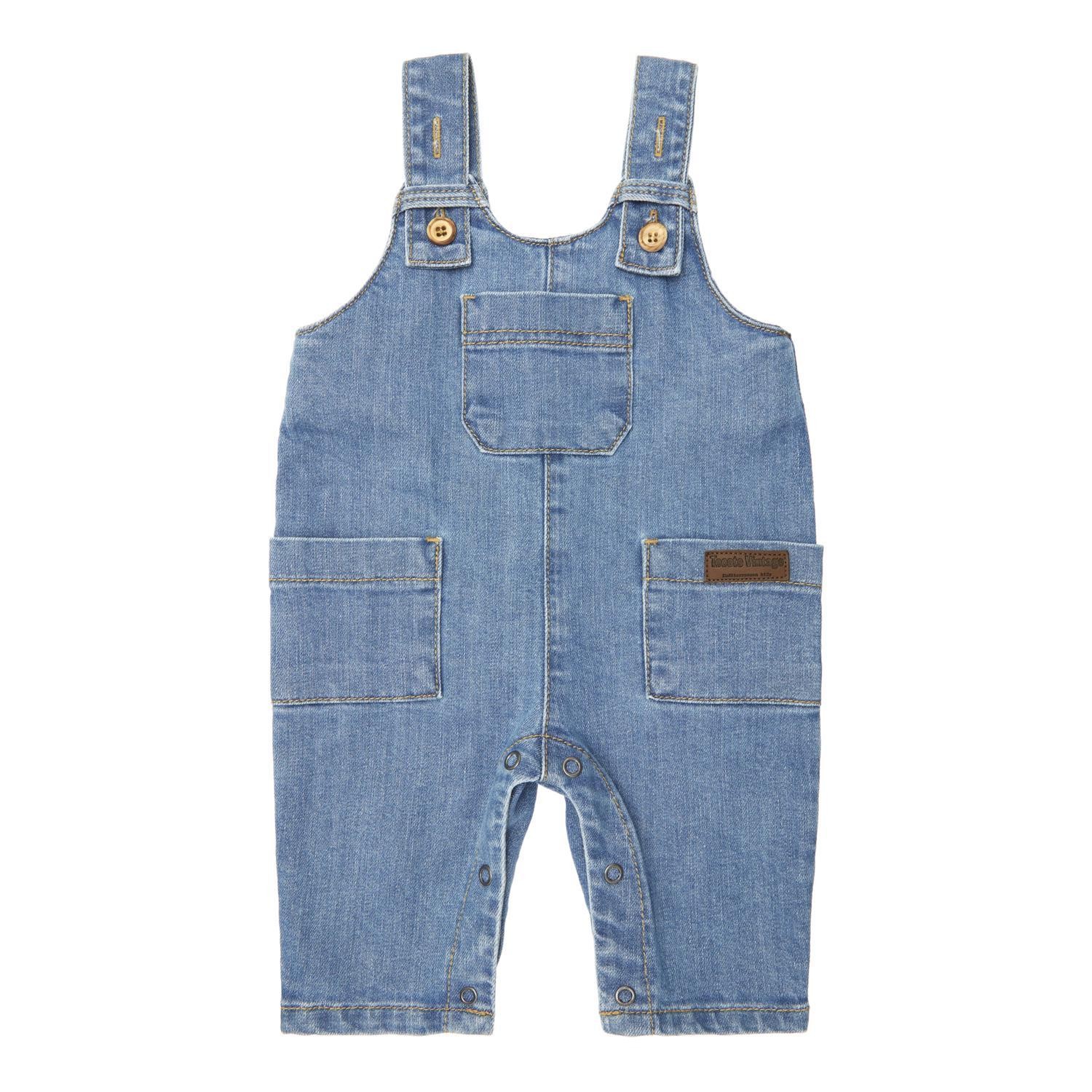 Baby denim romper