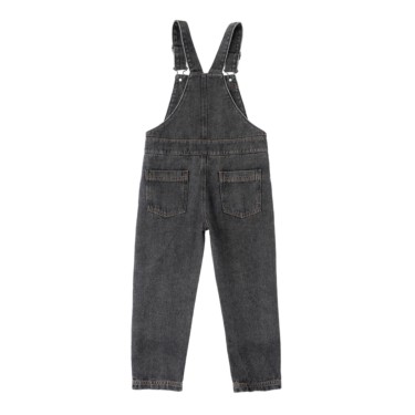 DENIM DUNGAREE WITH TOCOTO BADGE