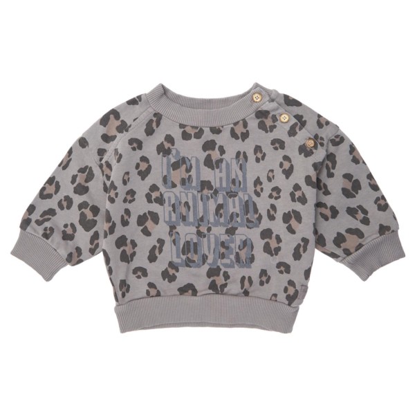 Baby animal print sweatshirt