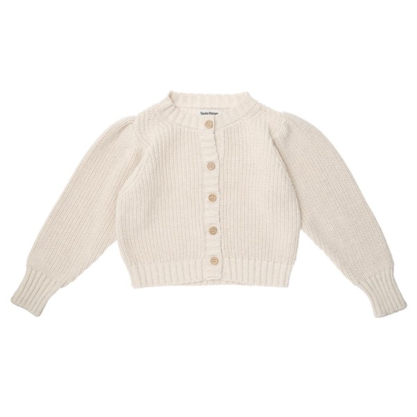 Basic pearl knit jacket