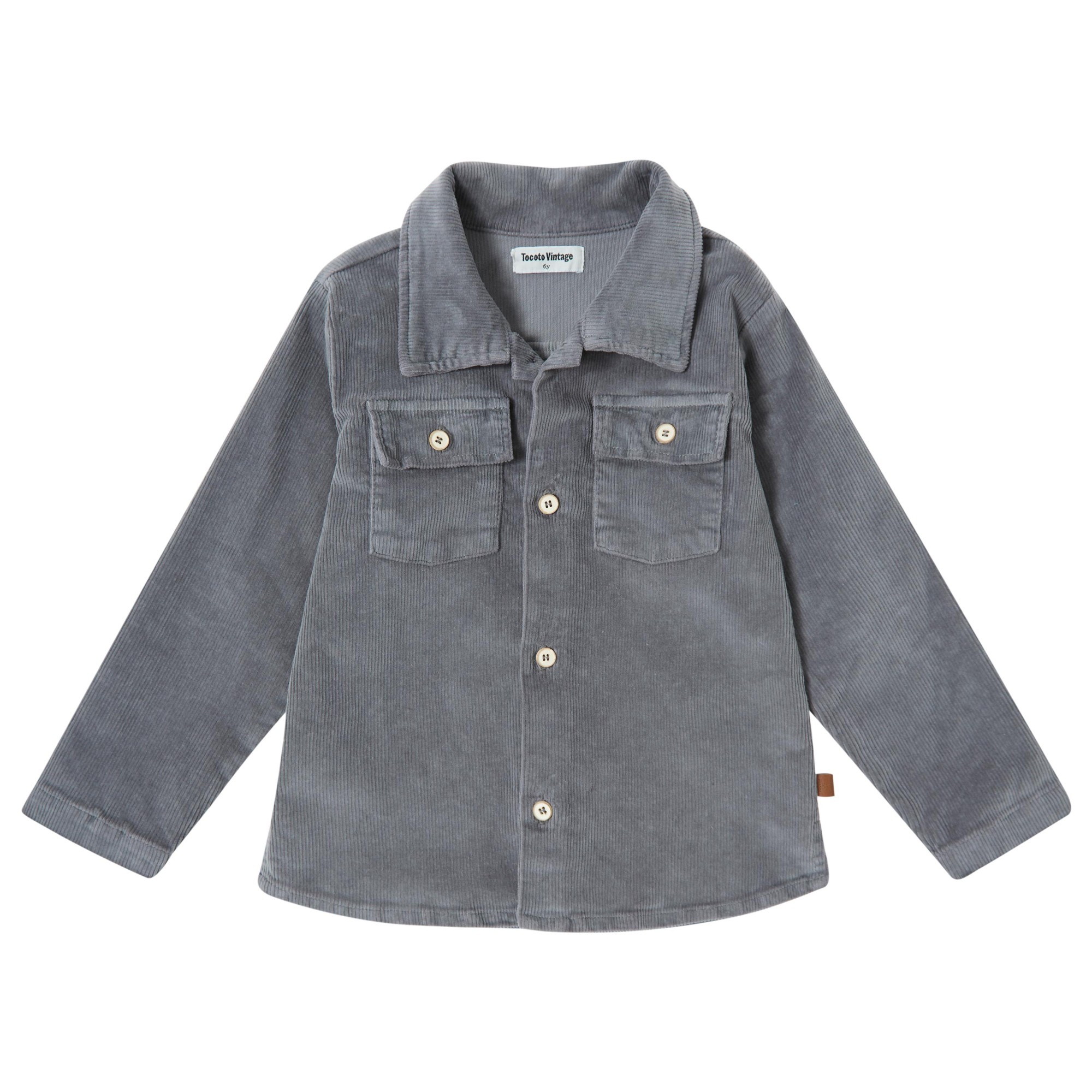 CORDUROY BABY-KID OVER SHIRT 3