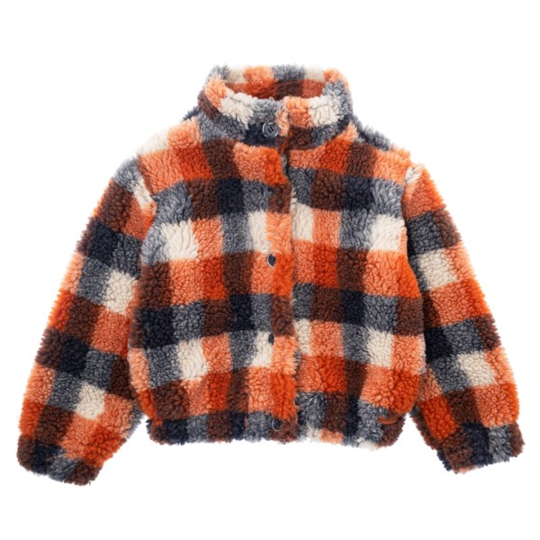 CHECKED JACKET KNITTED