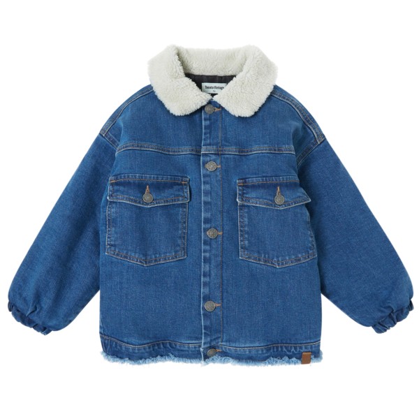 SHEAR-LINED DENIM JACKET