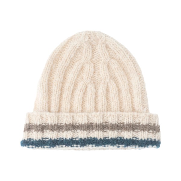 STRIPED KNITTED HAT