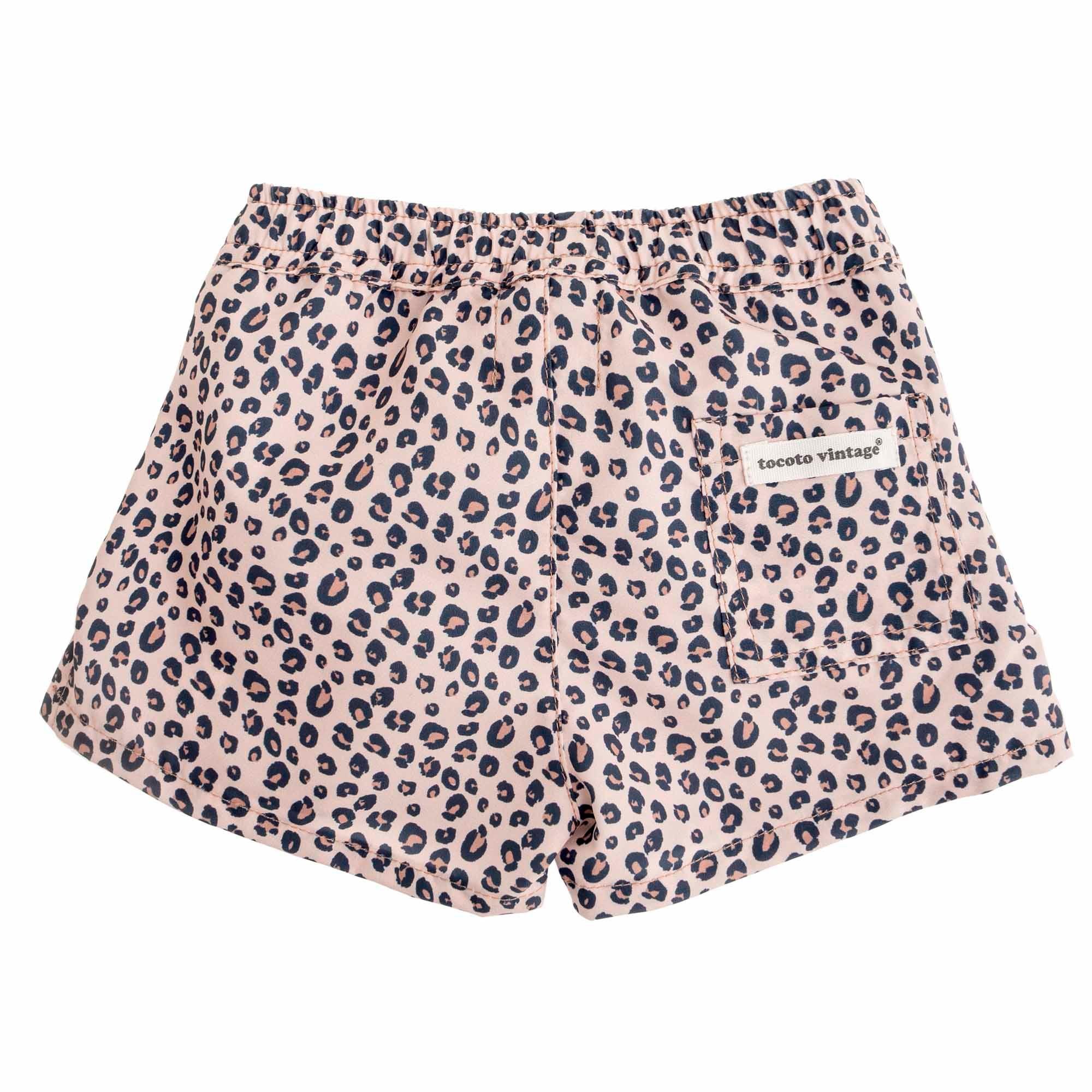 SWIMWEAR ANIMAL PRINT SHORTS