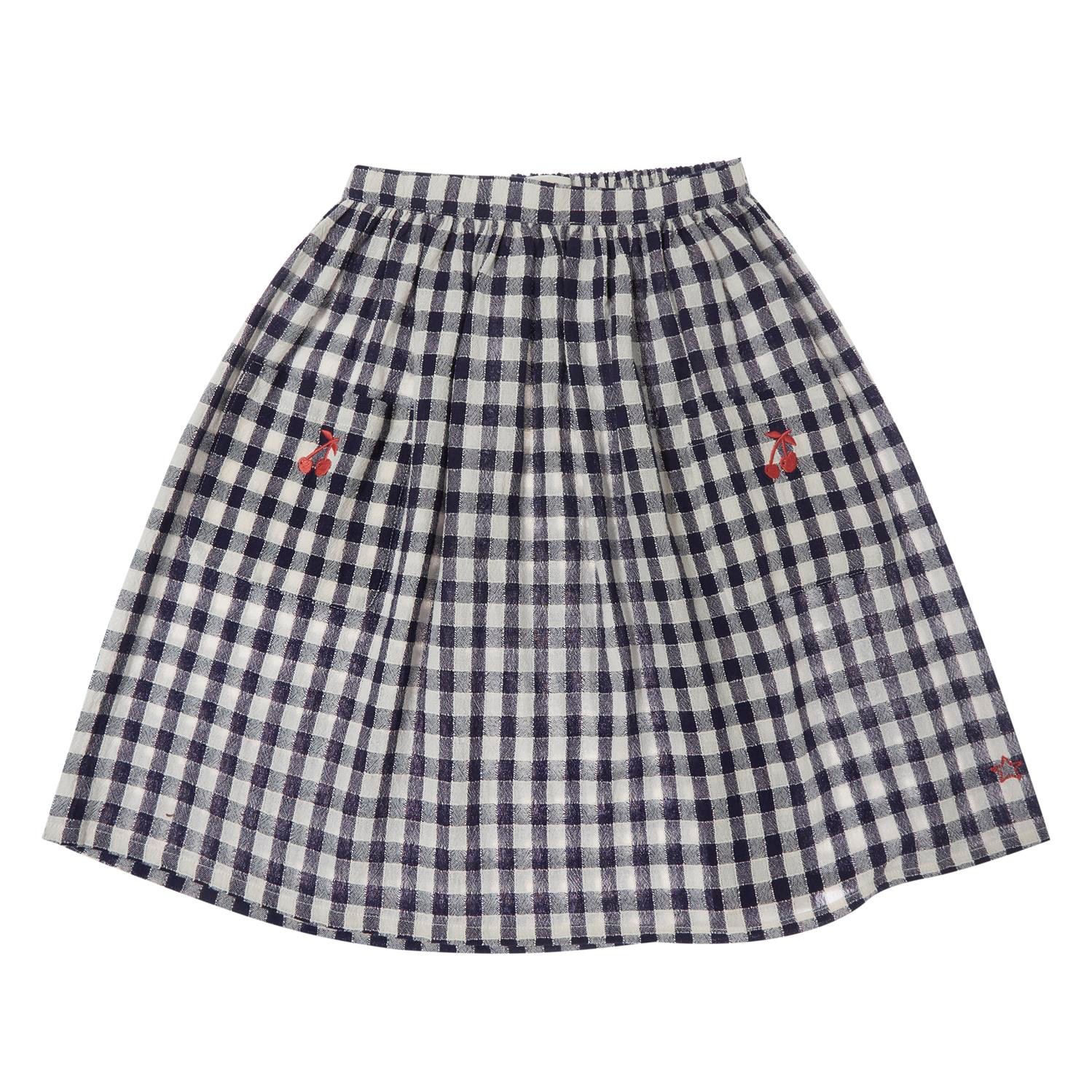 FALDA BOLSILLOS CUADRO VICHY 2