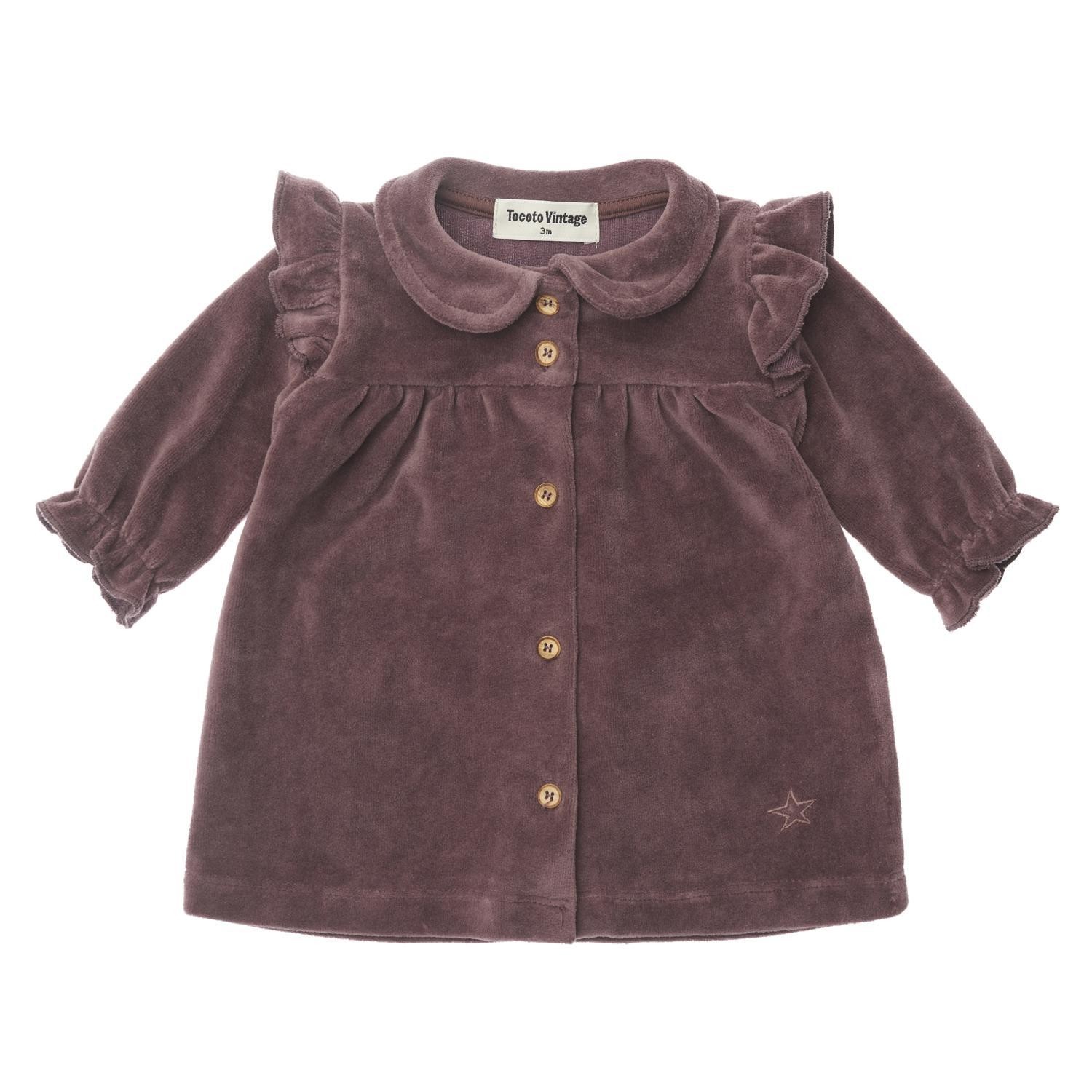 Baby velvet dress