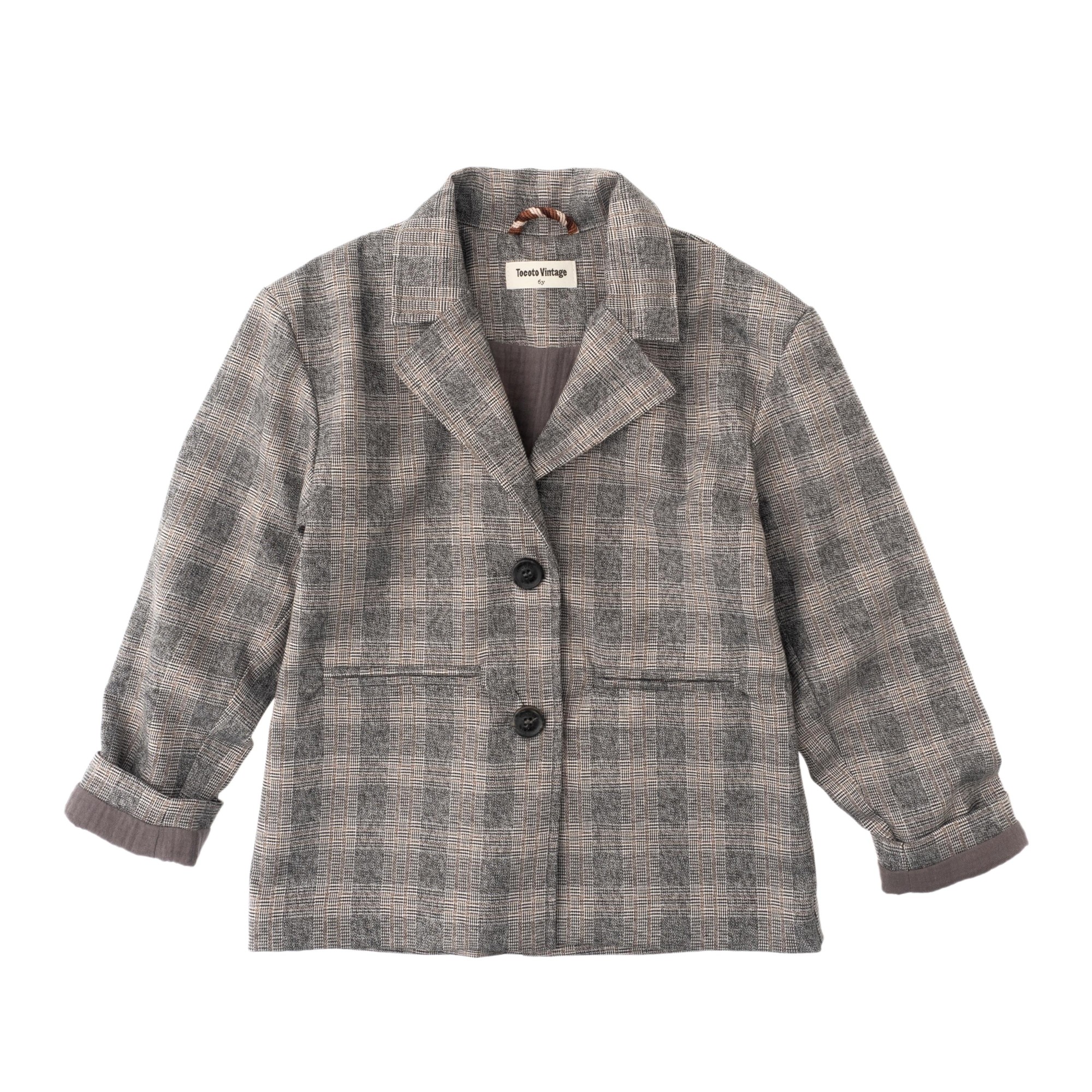 WALES CHECK OVERSIZE BLAZER