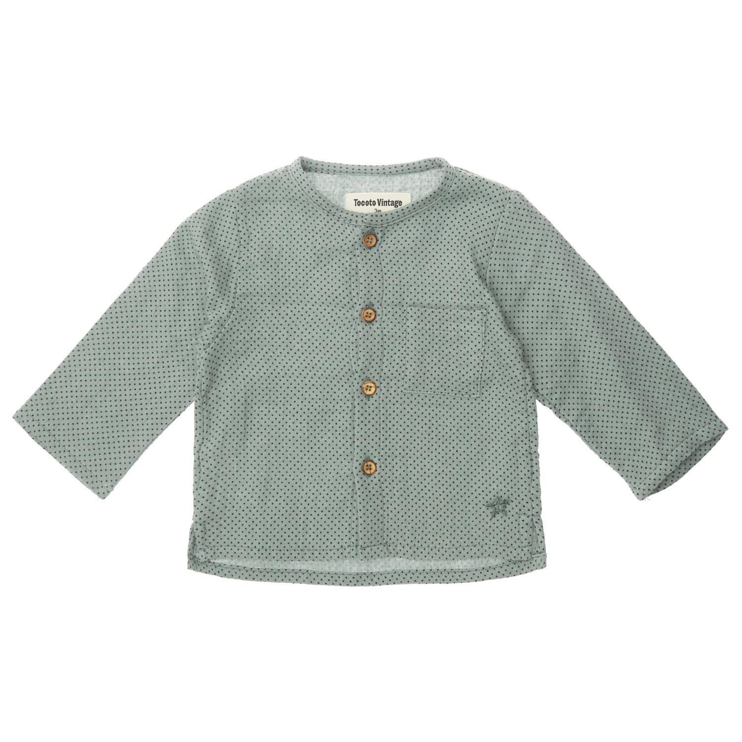 Baby polka dot shirt