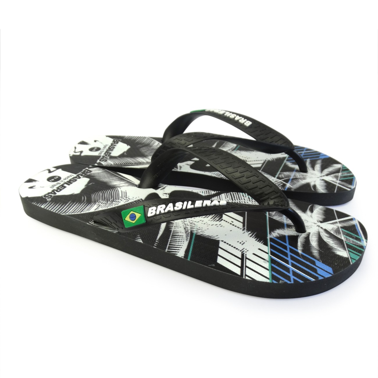 Beach flip-flops BRASILERAS,Printed 20 Mix ,Made in Brazil 1