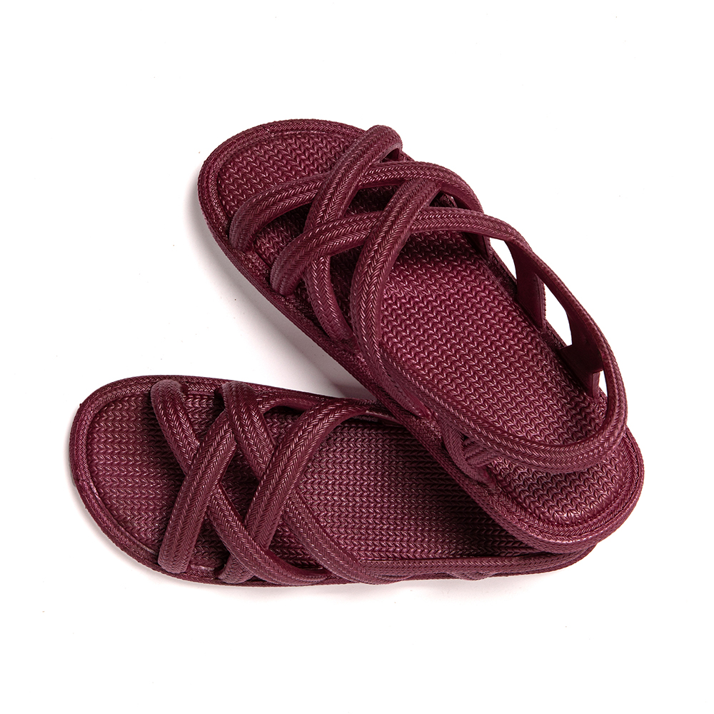 Sandals Ankara color Garnet 1