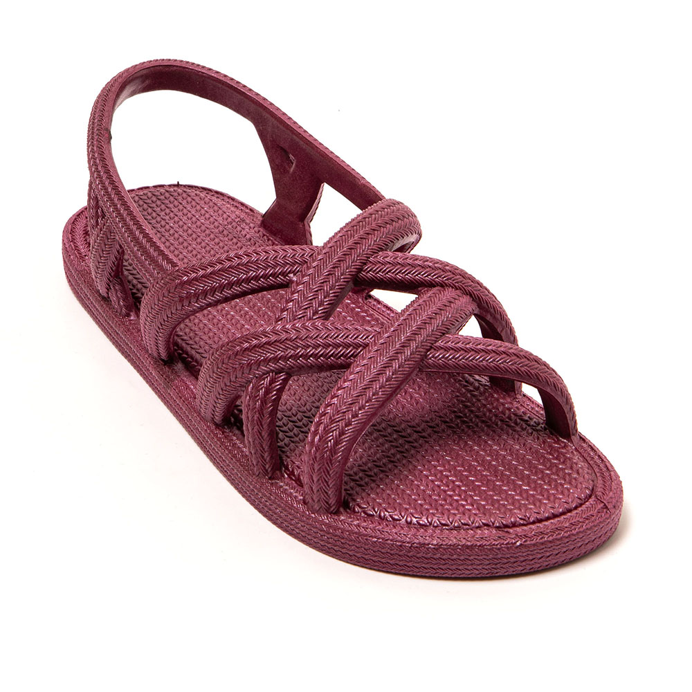 Sandals Ankara color Garnet 2