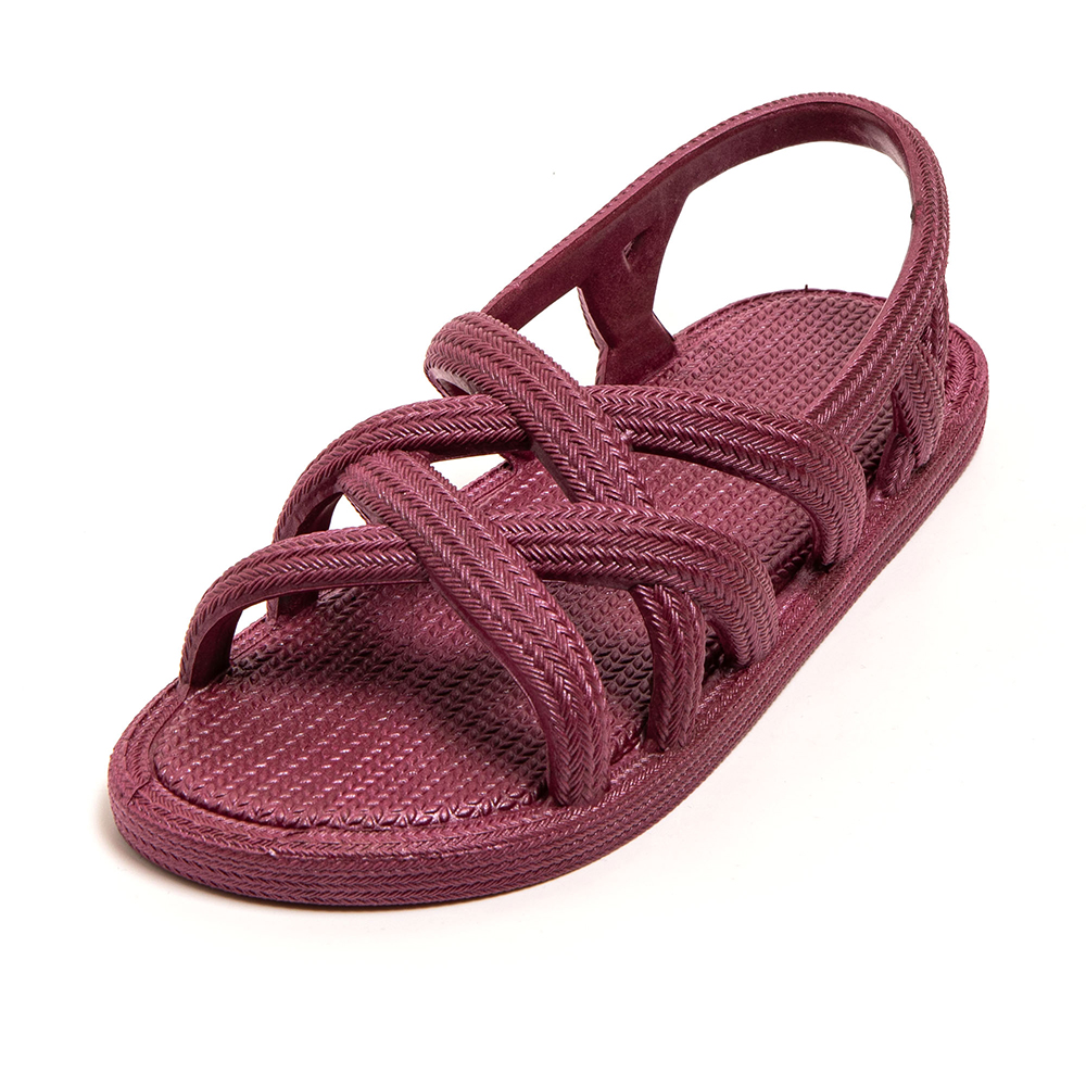 Sandals Ankara color Garnet 8