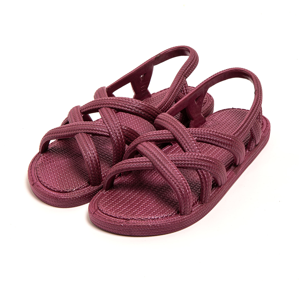 Sandals Ankara color Garnet 9