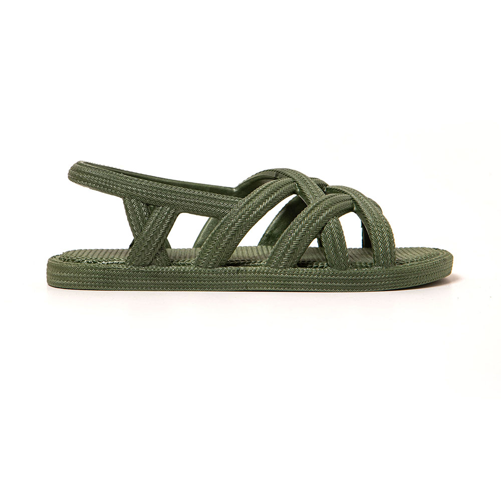 Sandals Ankara color Military Green 3
