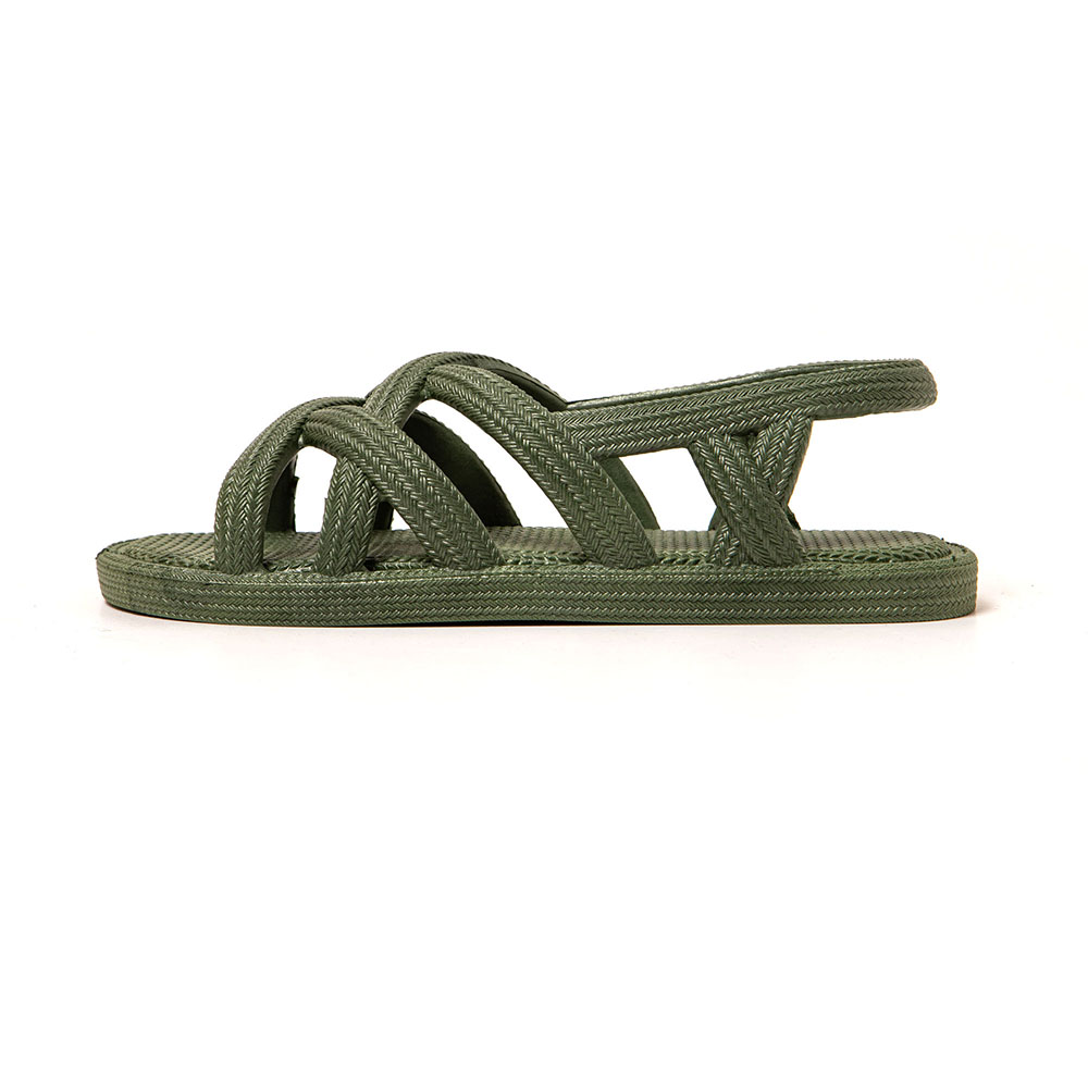 Sandals Ankara color Military Green 4