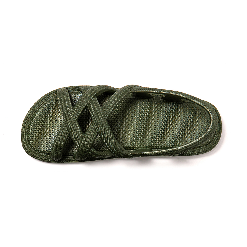 Sandals Ankara color Military Green 5
