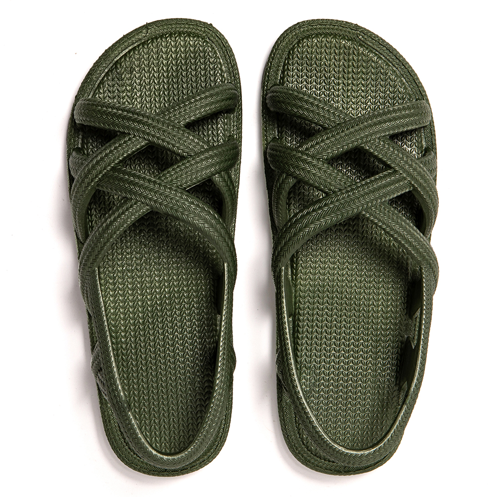 Sandals Ankara color Military Green 6