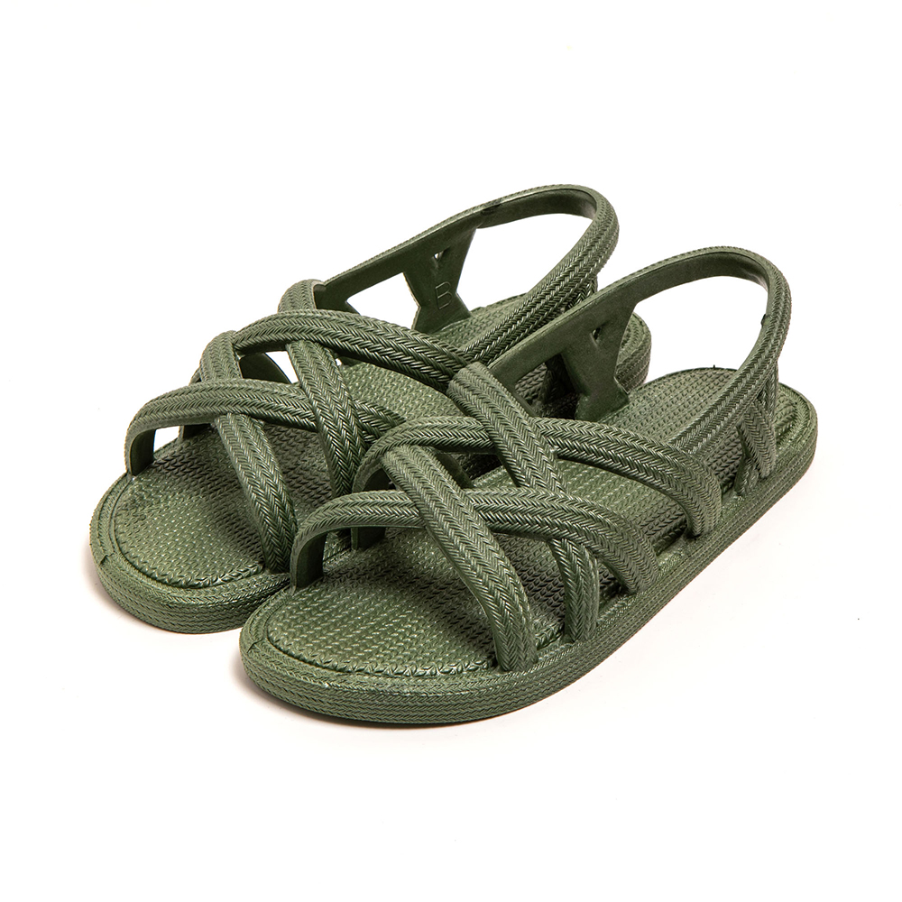 Sandals Ankara color Military Green 9