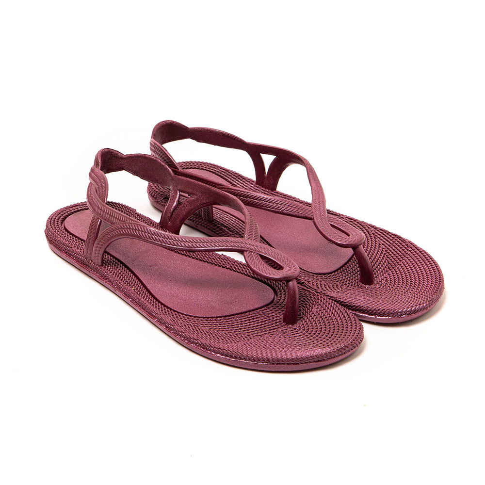 Antalya Tongs femme Grenat