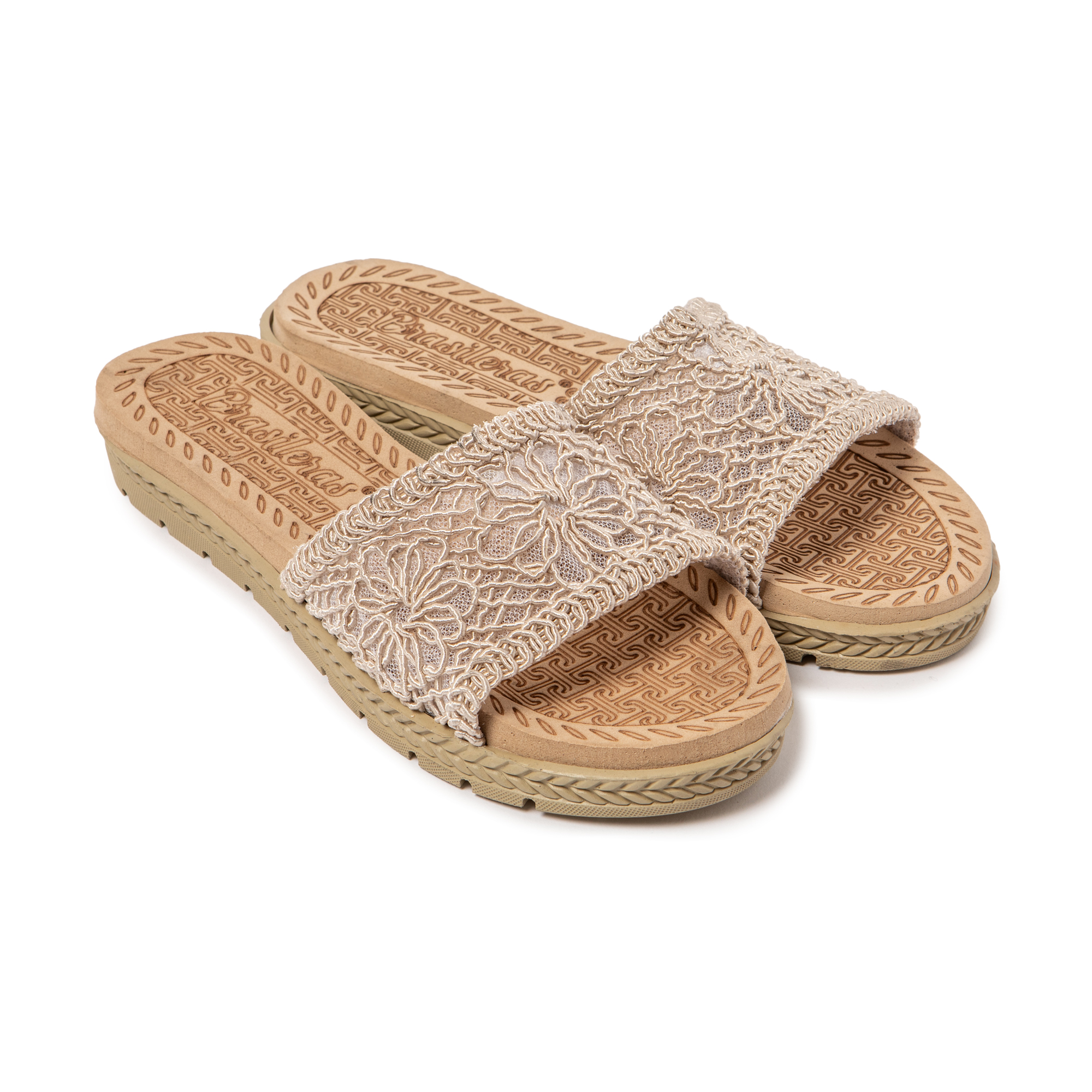 Breezie Sandales femme Beige