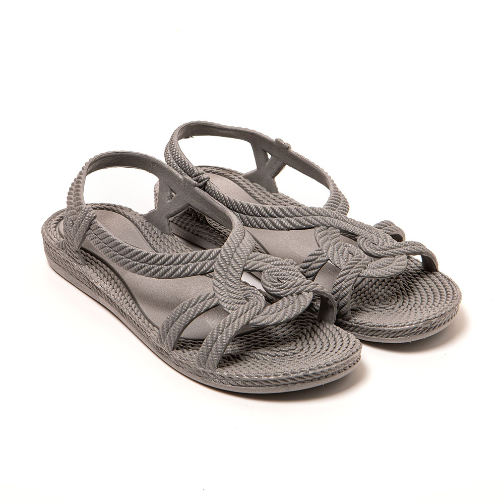 Esmirna Sandales femme Gris