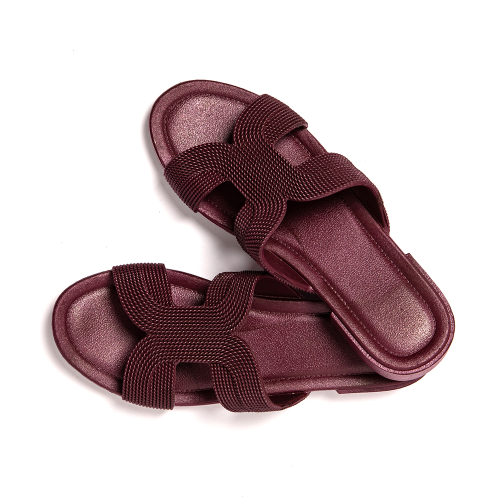 Sandalias Mardin color Granate 1
