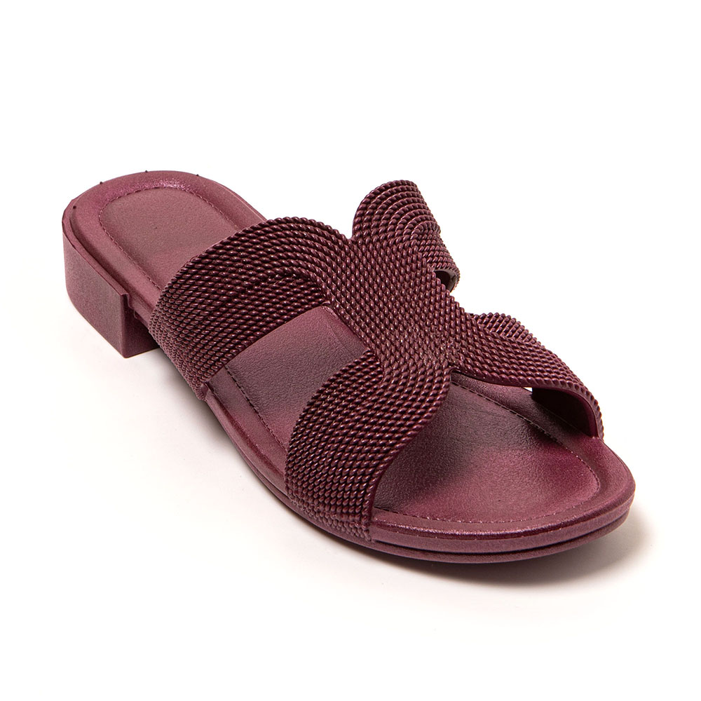 Sandalias Mardin color Granate 2