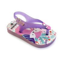 Beach flip-flops BRASILERAS,Printed 20 Baby Fox ,Made in Brazil 4